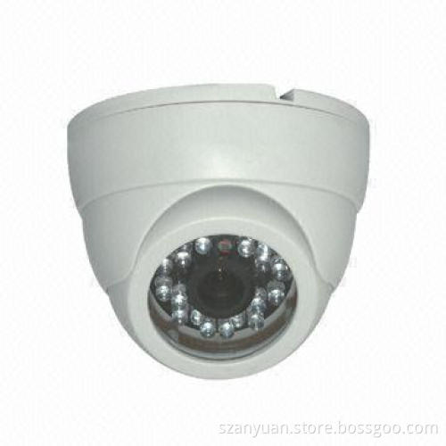 IR CCTV Dome Camera with 1/3-inch Digital Image Sensor and 600TVL Horizontal Resolution